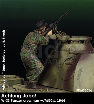 Rado RDM35014 - Achtung Jabo!  W-SS Panther Crewman w/MG34, 1944