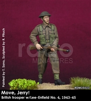 Rado RDM35023 - Move, Jerry!  British Trooper w/Lee-Enfield No. 4, 1943-45