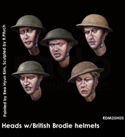 Rado RDM35H05 - Heads with British Brodie Helmets