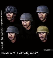 Rado RDM35H06 - Heads with FJ Helmets, Set #2