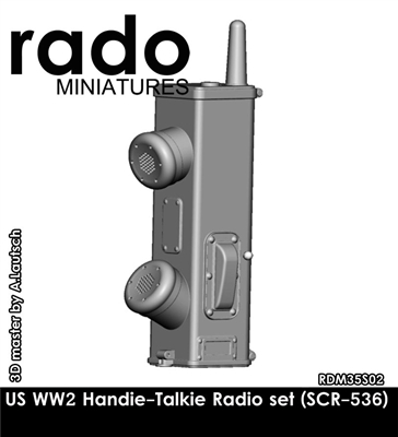 Rado RDM35S02 - US WW2 Handie-Talkie Radio Set (SCR-536)