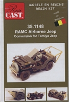 Resicast 35.1148 - RAMC Airborne Jeep  Conversion (Tamiya)