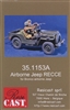 Resicast 35.1153A - British Airborne Reconnaissance Jeep (for Bronco Jeep)