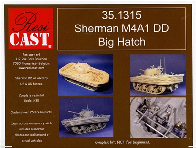 Resicast 35.1315 - M4A1 DD Big Hatch