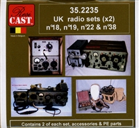 Resicast 35.2235 - UK Radio Sets (No. 18, 19, 22 & 38)