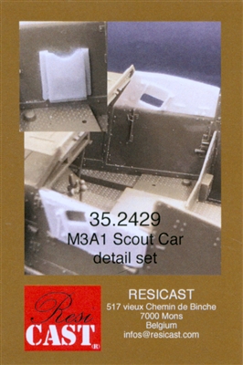 Resicast 35.2429 - M3A1 Scout Car Detail Set