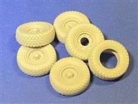 Resicast 35.2452 - Firestone Wheels for Tamiya LRDG Chevrolet