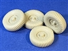 Resicast 35.2453 - Sagged Ribbed Wheels for Bedford MW