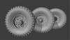 Resicast 35.2466 - Austin K2 Dunlop Sagged Wheels (Gecko)