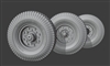 Resicast 35.2469 - Austin K2 Dunlop Sagged Early Wheels (Airfix)