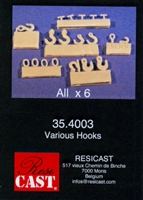 Resicast 35.4003 - Hooks and Pulleys