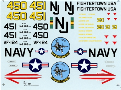 Repli Scale 48-5001 - Fightertown USA VF-124