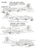 Repli Scale 72-1029 - 8th AF B-17F & B-17G
