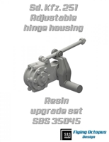 SBS 35045 - Sd.Kfz. 251. Adjustable Hinge Housing