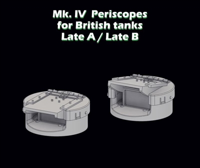 SBS 3D014 - Mk.IV Periscopes for British tanks - Late A/ Late B