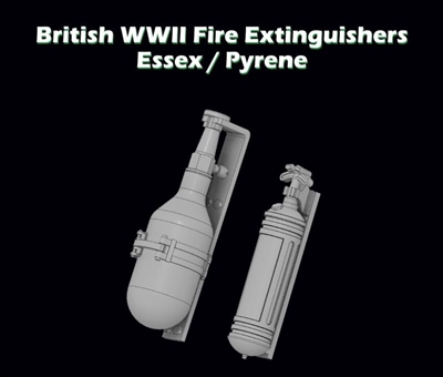 SBS 3D015 - British WW II Fire Extinguishers Essex / Pyrene