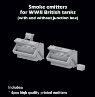 SBS 3D018 - Smoke Emitters for WW II British Tanks