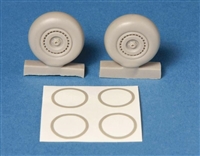 SBS Model 48015 - Do-217 Main Wheels & Mask (for Revell kit)