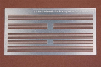SBS Model 48068 - Generic Flat Rigging wires (0.3-0.35 mm)
