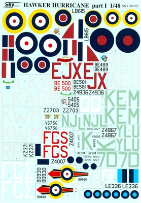 Sky Models 48052 - Hawker Hurricane, Part 2