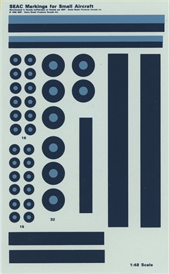 Scale Model Products Canada - SEAC Markings for Small Aircraft