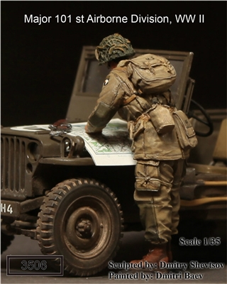 Soga 3506 - Major 101st Airborne Division, WWII