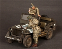 Soga 3516 -  Major and 1 Lieutenant 101st Airborne Division, WW II