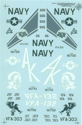 Super Scale 32-78 - F/A 18As