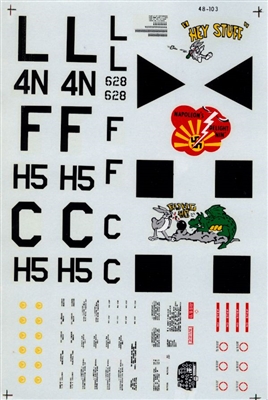 Super Scale 48-0103 - P-38J Lightning