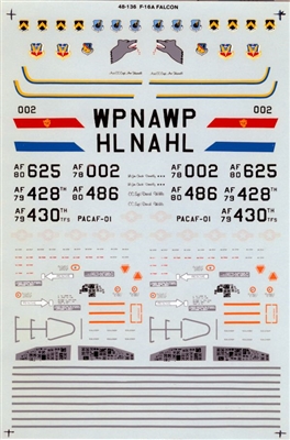 Super Scale 48-0136 - F-16A Falcon