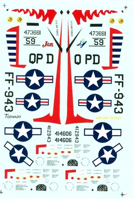 Super Scale 48-0171 - P-51D Mustangs Korea & WW II