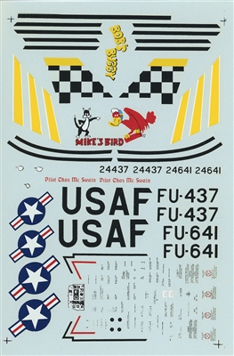 Super Scale 48-0198 - F-86Fs (80 FBS/8 FBW & 39 FIS)