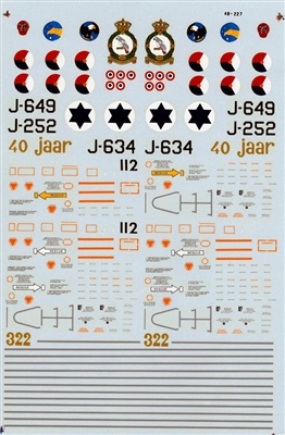 Super Scale 48-0227 - F-16A & B Falcons