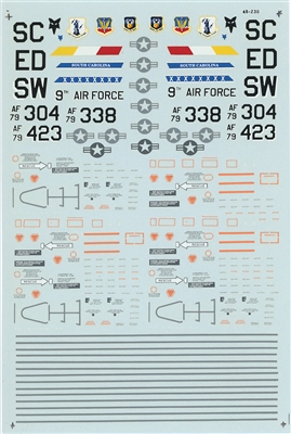 Super Scale 48-0230 - F-16A/B Falcons