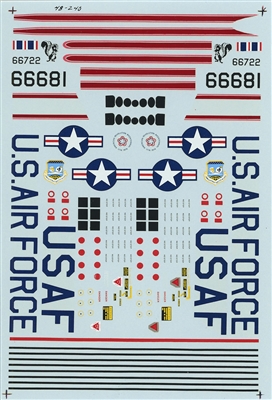 Super Scale 48-0240 - U-2A/Ds, 4080 SRW, SFFTC "Skunk"