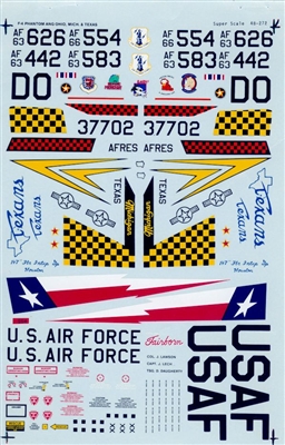 Super Scale 48-0272 - F-4C/D Phantoms