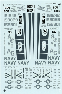 Super Scale 48-0307 - EA-6B Prowlers Lo Viz