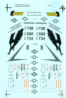 Super Scale 48-0357 - F-16A Plus Falcons