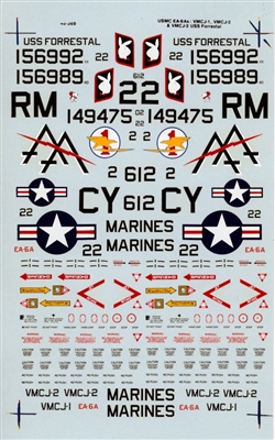 Super Scale 48-0369 - USMC E-6A Intruders