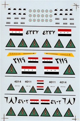 Super Scale 48-0385 - Iraqi Air Force (MiG-21, MiG-23, Mi-24, Mirage F1)