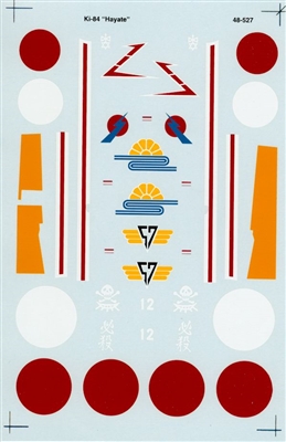 Super Scale 48-0527 - Nakajima Ki-84-I, Ia, II Hayate