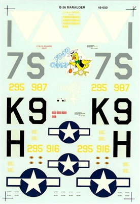 Super Scale 48-0600 - B-26B Marauders