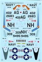 Super Scale 48-0735 - USN A-4B/C Skyhawks