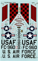 Super Scale 48-0836 - Convair F-102 Delta Dagger (4th FIS)