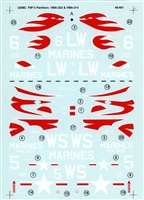 Super Scale 48-0881 - Grumman F9F-5 Panthers (VMA-323 & VMA-314)