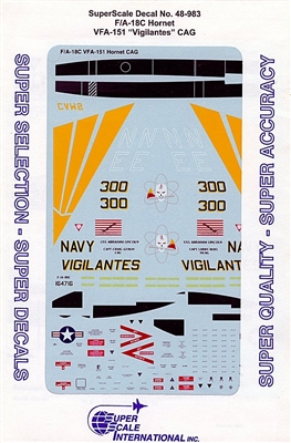 Super Scale 48-0983 - F/A-18C Hornet