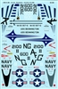 Super Scale 48-0986 - A-4B & A-4L Skyhawks (VA-93 & VA-209 "Air Barons")