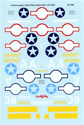 Super Scale 48-1090 - A-36A Invaders