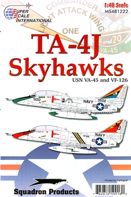 Super Scale 48-1222 - TA-4J Skyhawks