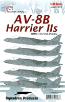 Super Scale 48-1228 - AV-8B Harrier IIs